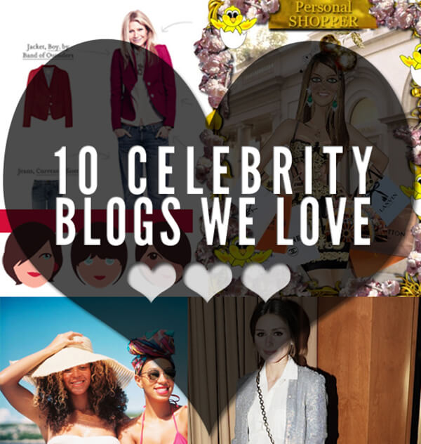 10 celebrity blogs we love