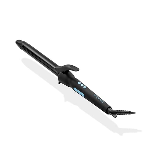 Bio Ionic Long Barrel Styler, 1.25' Curling Iron with Moisture Heat Technology &...