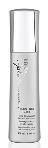 Kenra Platinum Blow-Dry Mist | Ultra-Lightweight Thermal Protectant | Detangles,...