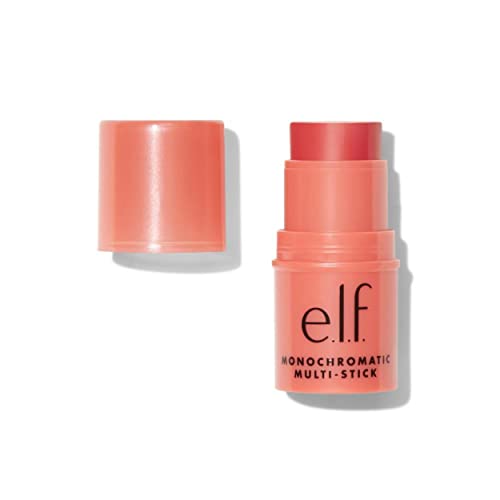 e.l.f. Monochromatic Multi Stick, Travel-Sized Luxuriously Creamy & Blendable Color...