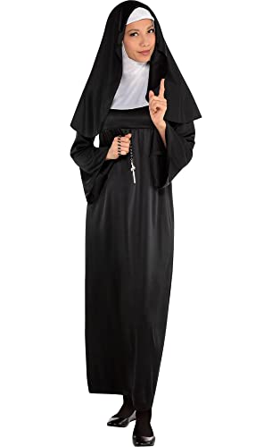 Party City Holy Sister Nun Costume for Women - Costume Includes Tunic, Headpiece, &...