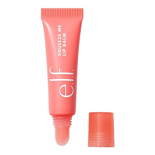 e.l.f. Squeeze Me Lip Balm, Moisturizing Lip Balm For A Sheer Tint Of Color, Infused...