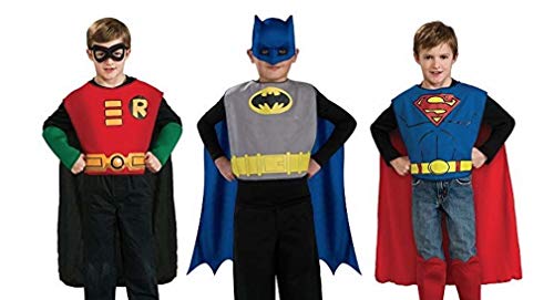 Rubie's DC Comics Kids Action Trio Superhero Costume Set, Small