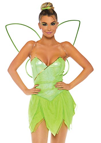 Leg Avenue womens - 4 Piece Pretty Pixie Set Bodysuit With Petal Skirt and Fairy...