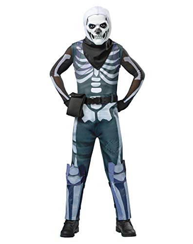 Spirit Halloween Kids Fortnite Skull Trooper Costume - L