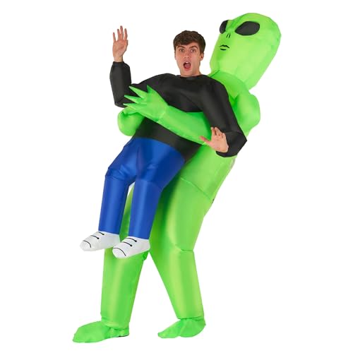 Morph Inflatable Alien Costume Adult, Alien Inflatable Costume Adult, Blow Up Alien...