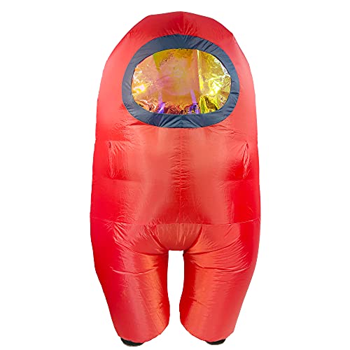 YuMe Official Among Us – Toikido Inflatable Cosplay Costume Crewmate - Adult One...