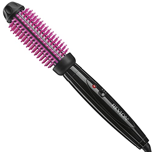 REVLON Silicone Bristle Heated Hair Styling Brush | Fast, Long Lasting Volume for...