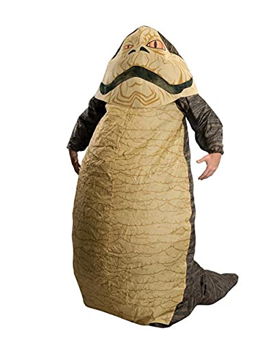 Rubie's Costume Star Wars Jabba The Hut Deluxe Inflatable Adult Costume, Brown, One...