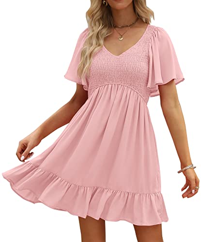 LILLUSORY Easter Dresses for Women Baby Shower Dress Women's Summer Dresses 2024 Mini...