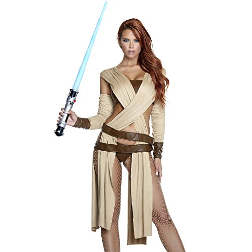 Forplay Womens Ray Of Light Sexy Movie Character Adult Sized Costumes, Tan,...