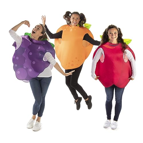 Friends Funny Fruit & Veggies Costumes | 3 Slip On Halloween Costumes for Women and...