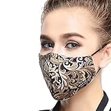 2. Cotton Mask with Activated Carbon Filters