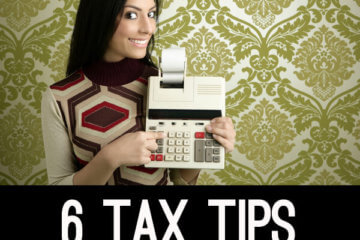 6 tax tips for bloggers