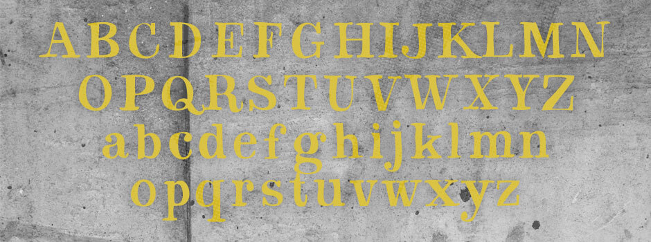 cobbled font 2