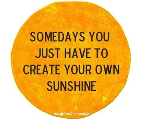 create sunshine