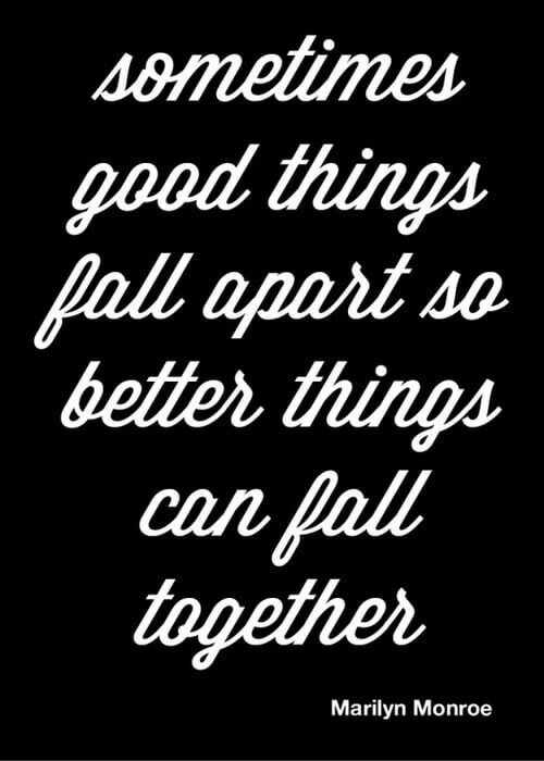 good things fall apart