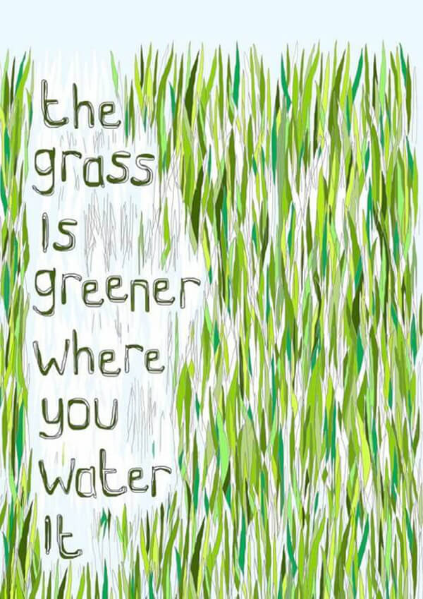 greener grass