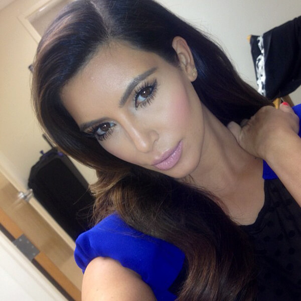 kim kardashian selfie