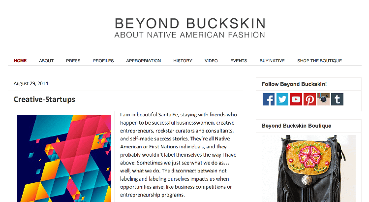 beyond buckskin native american fashion