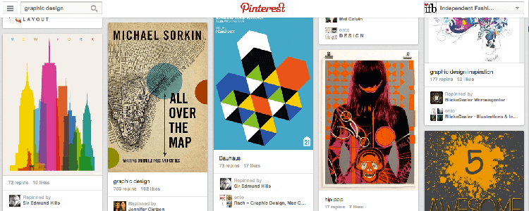 pinterest graphic inspirations