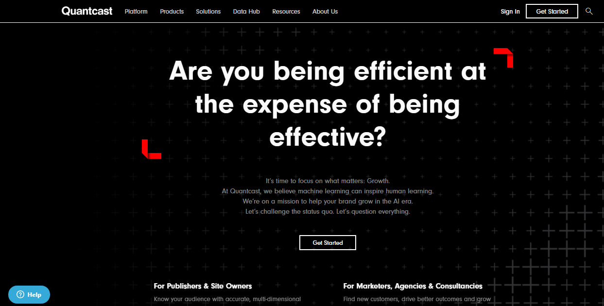 quantcast website